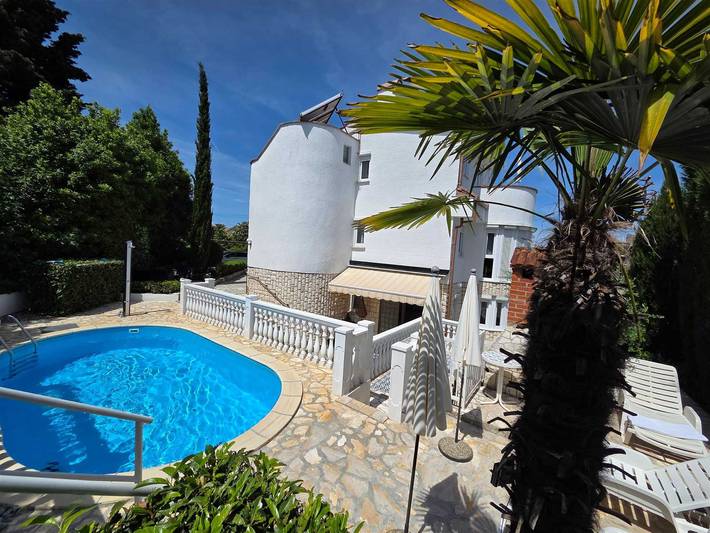 Ganze Wohnung, Studio Apartment Željka 1 in Malinska-Dubašnica, Krk