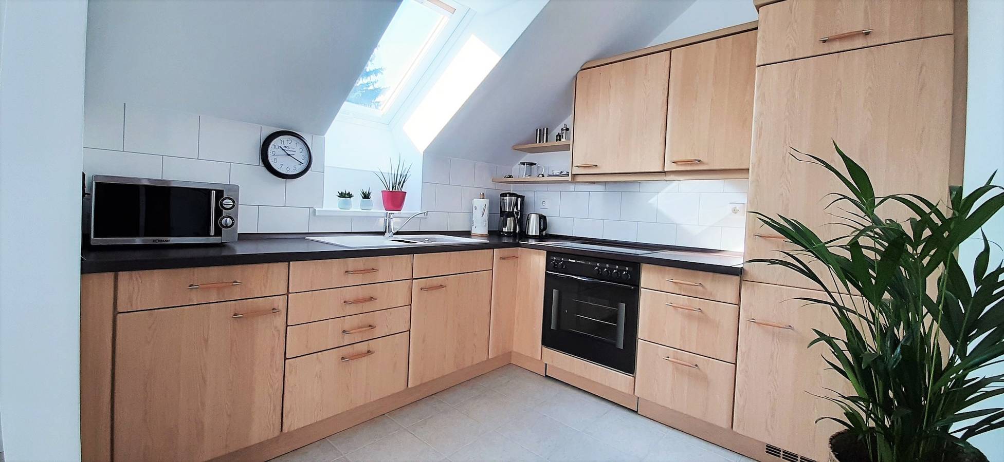 Apartamento vacacional entero, Dachgeschosswohnung in Leipzig-Este, Leipzig