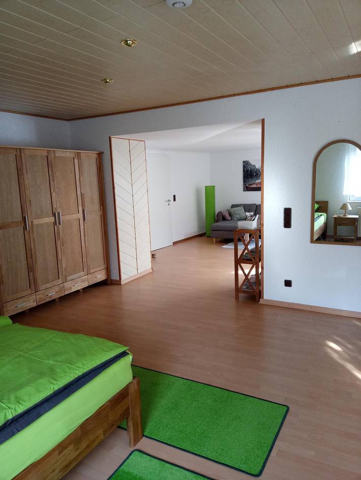Ganze Ferienwohnung, Appartement/Fewo, Dusche und Wc, 1 Schlafrau in Osburg, Landkreis Trier-Saarburg