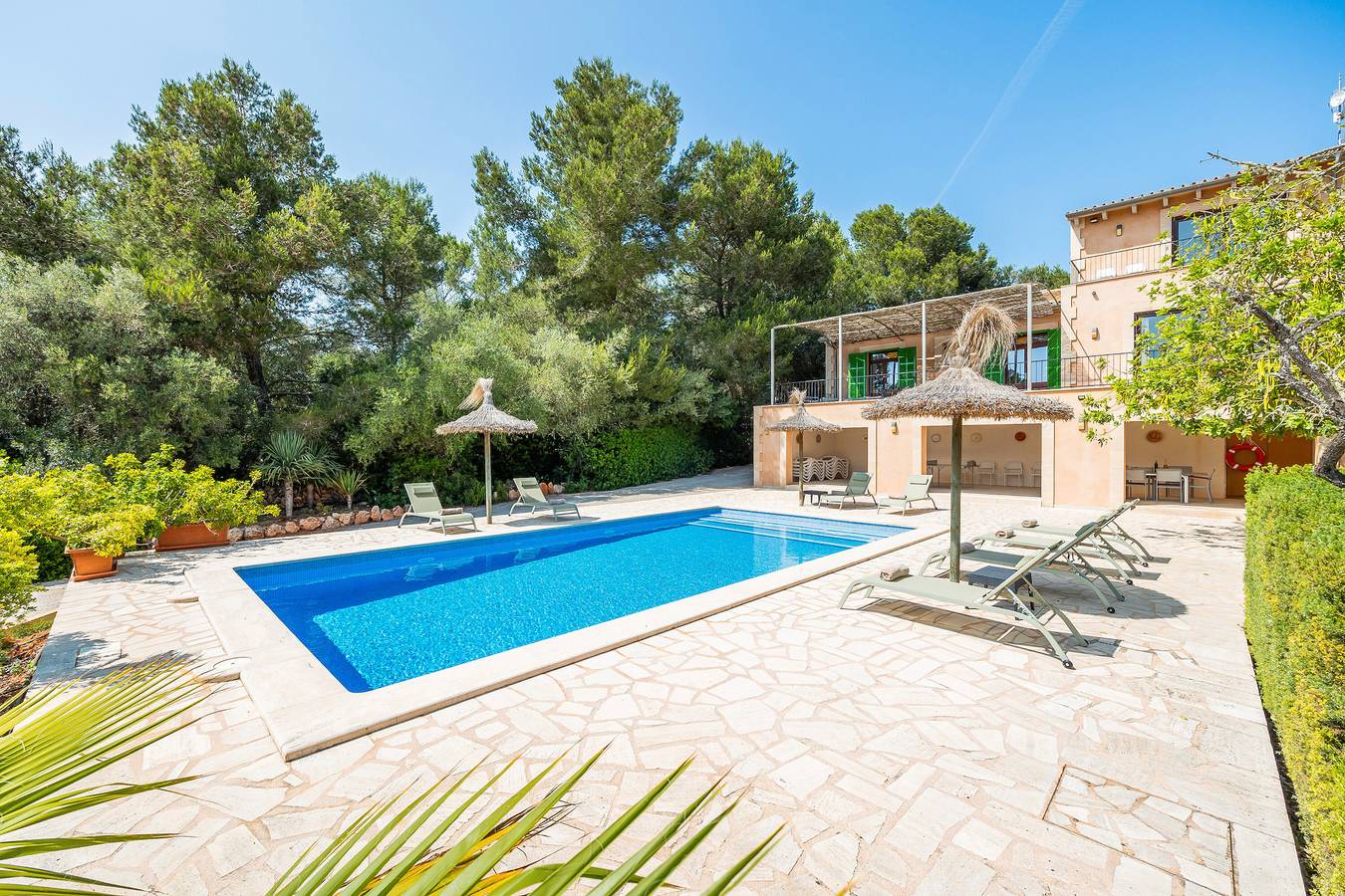 Casa rural 'Romaní Des Figueral' con piscina privada, Wi-Fi y aire acondicionado in Campos, Mallorca Sur