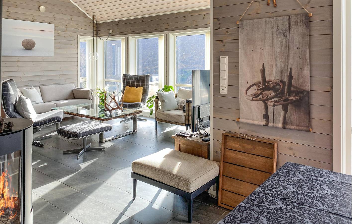 Ferienhaus für 6 Personen mit Terrasse in Eid