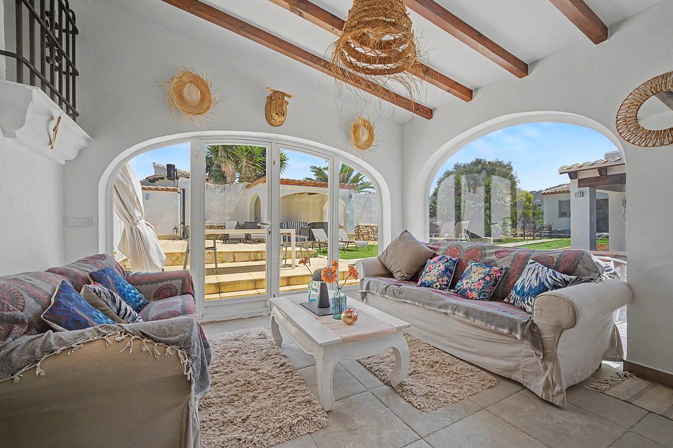 Villa 'Jazmines' with Sea View, Wi-Fi and Air Conditioning in Pego, Costa Blanca