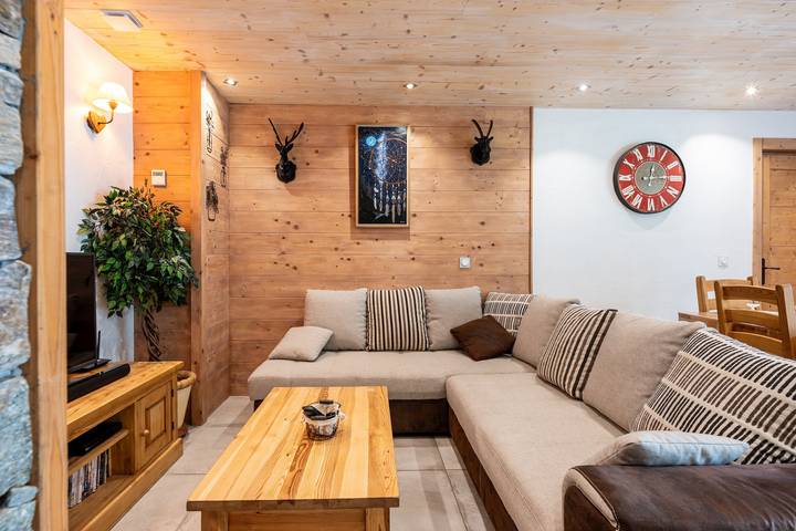 Chalet pour 6 personnes, avec jardin et sauna, adapté aux familles dans Parc National de la Vanoise - 2