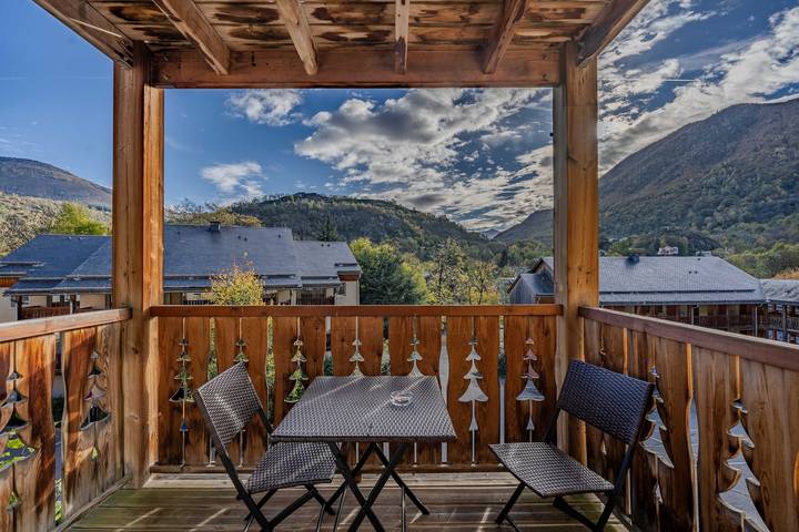 Location de vacances pour 4 personnes, avec balcon à Ax-les-Thermes