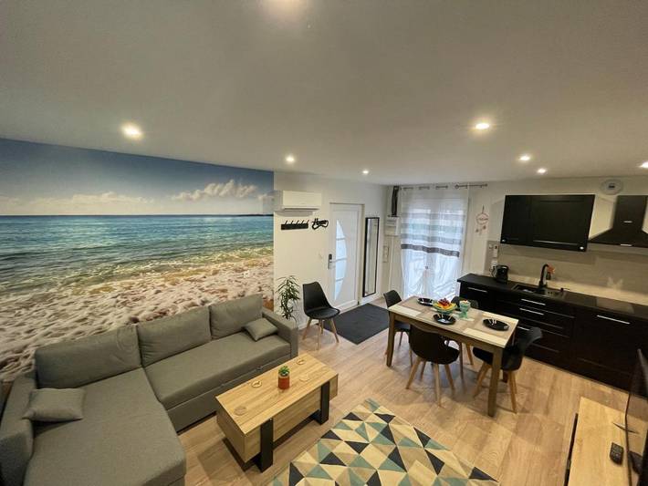 Gîte pour 6 personnes, avec Terrasse à Chasse-sur-Rhône