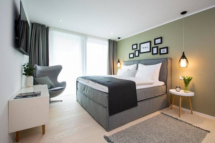 Hotel für 2 Personen, mit Balkon und Terrasse sowie Garten und Sauna in Götzis