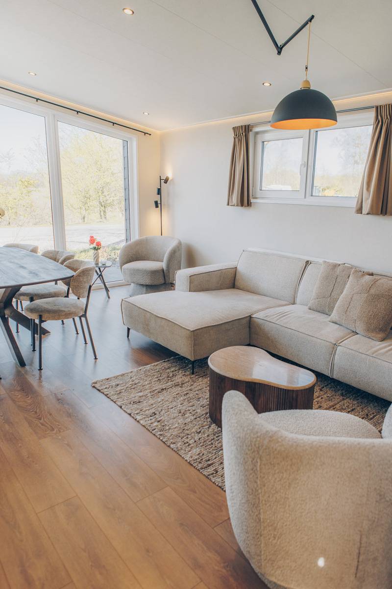Moderne chalet voor 6 personen met hottub in Renswoude in Renswoude, Provincie Utrecht