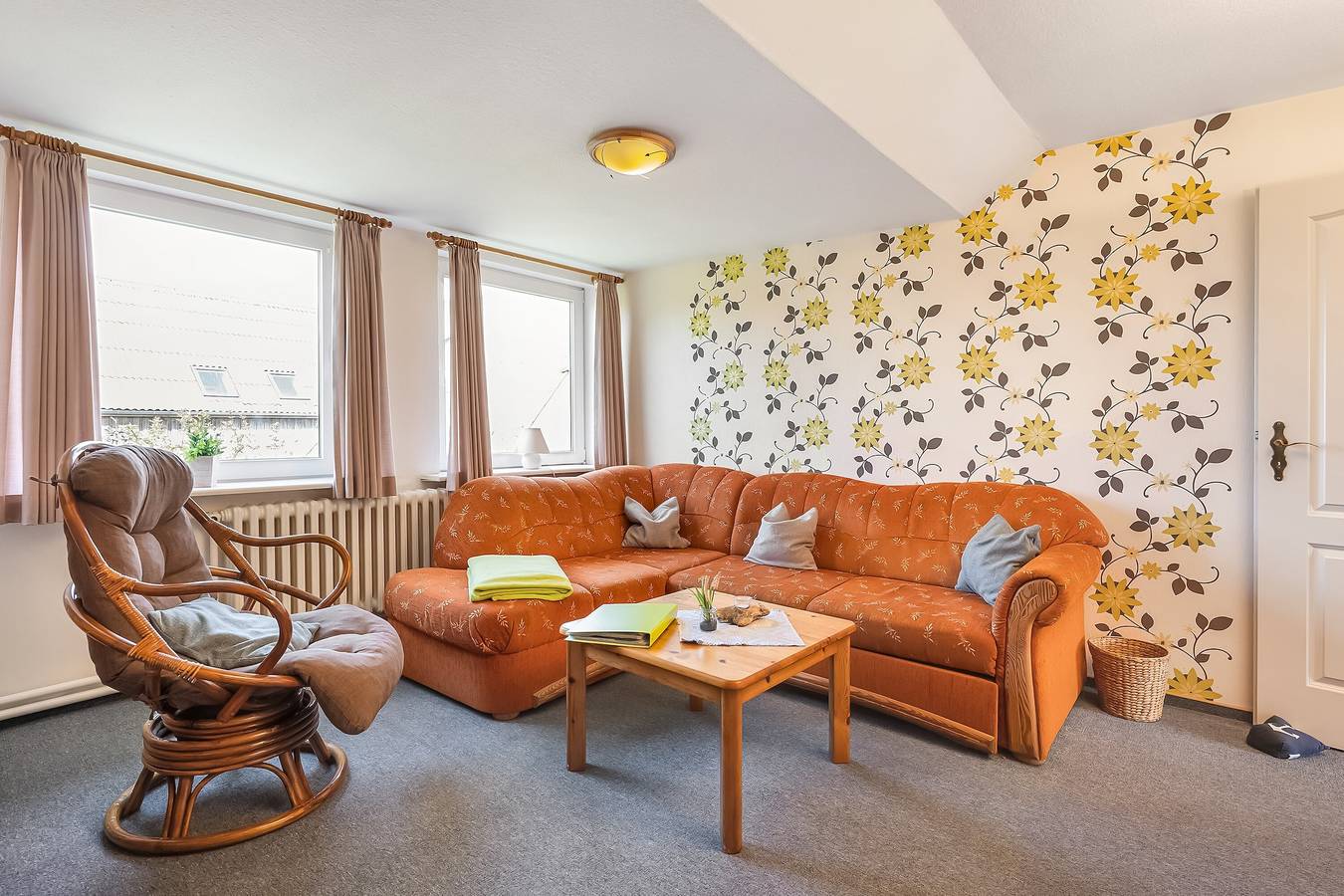 Ganze Wohnung, Ferienwohnung 'Hallighof' mit Meerblick, Gemeinschaftsgarten und Wi-Fi in Langeneß, Halligen