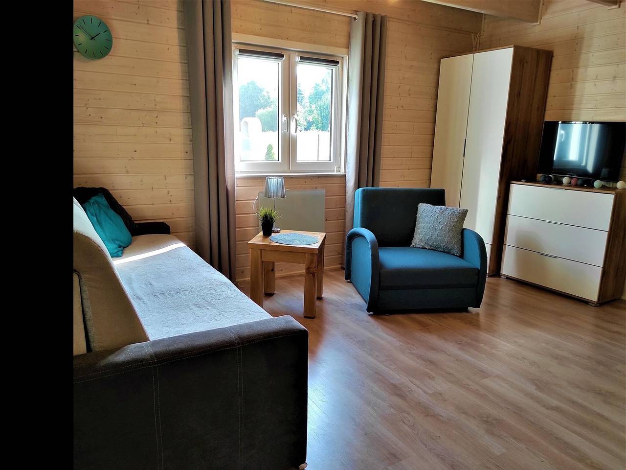 Resort in Kolczewo nahe Westpommern Seen in Kołczewo, Stettiner Haff