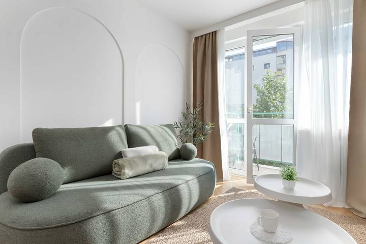 Apartamento de vacaciones para 6 personas, con jardín - 1