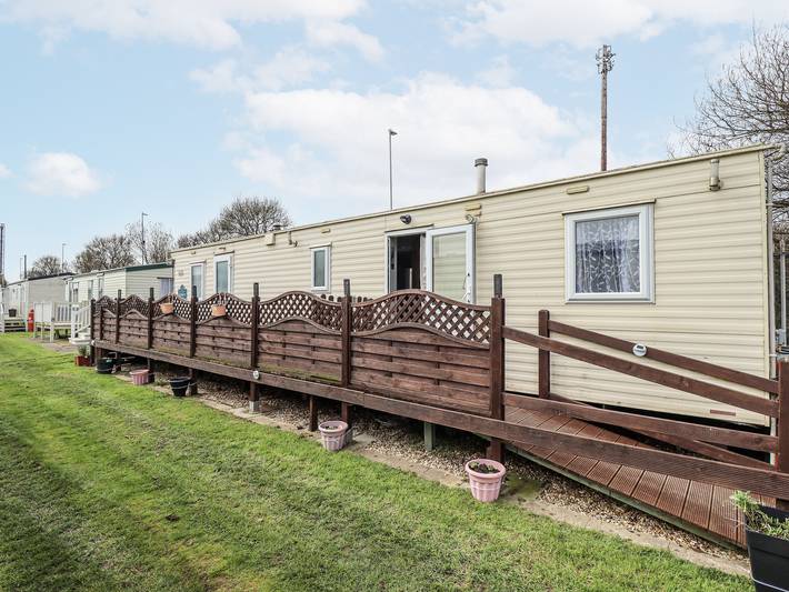 Caravan for 6 people, with Terrace and Garden in Ingoldmells