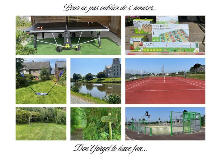 Location de vacances pour 4 personnes, avec jardin à Cerisy-la-Forêt - 4