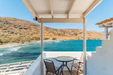 Ferienhaus mit Meerblick für 2 Personen, mit Balkon in Griechenland