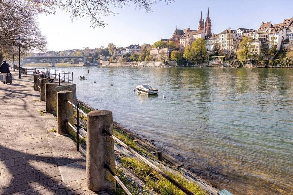 Appartamento intero, Casa Rheinblick - Apartment C - 1Br River View – 3nd Floor in Basilea, Aargau-Basel