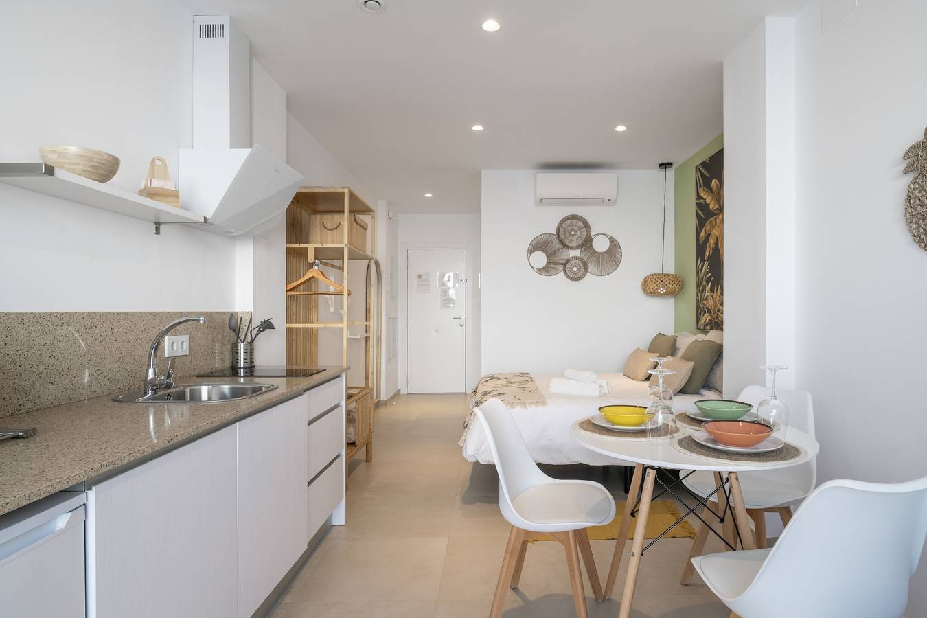 Cómodo estudio "Banana Tree", excelente ubicación. Ideal para parejas in Playa de Los Lances, Tarifa