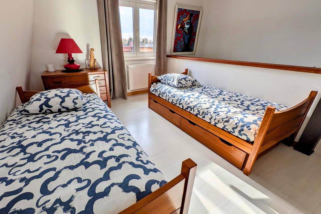 Maison 78m2, Garden, Private Parking in Bollwiller, Région de Guebwiller