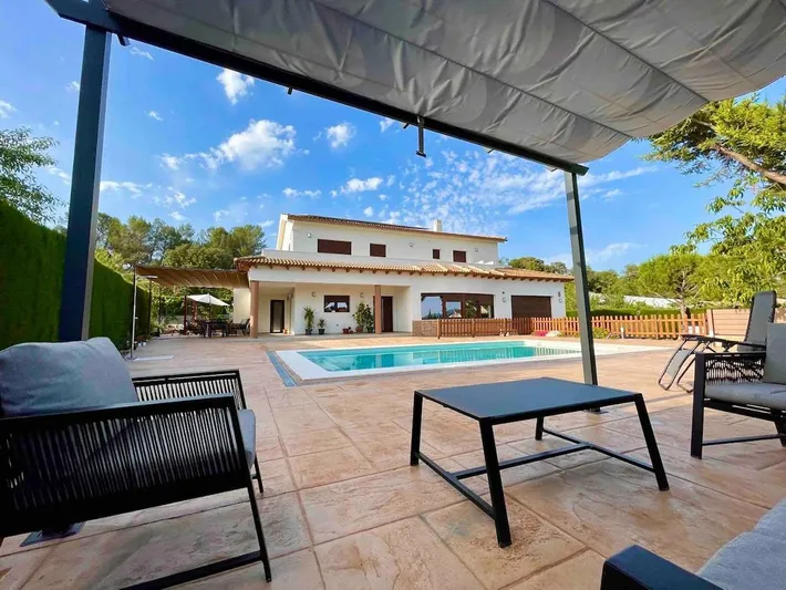 Maison de vacances pour 12 personnes, avec piscine ainsi que vue et jardin - 1