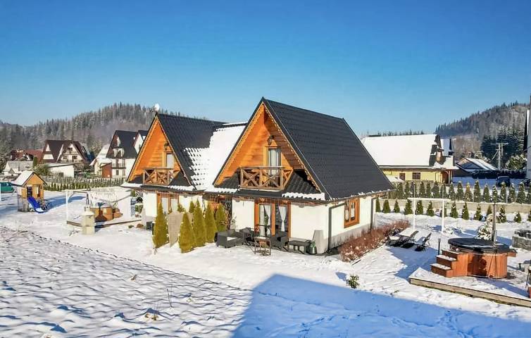 Vakantiehuis voor 8 personen met tuin in Karpaten (Polen)
