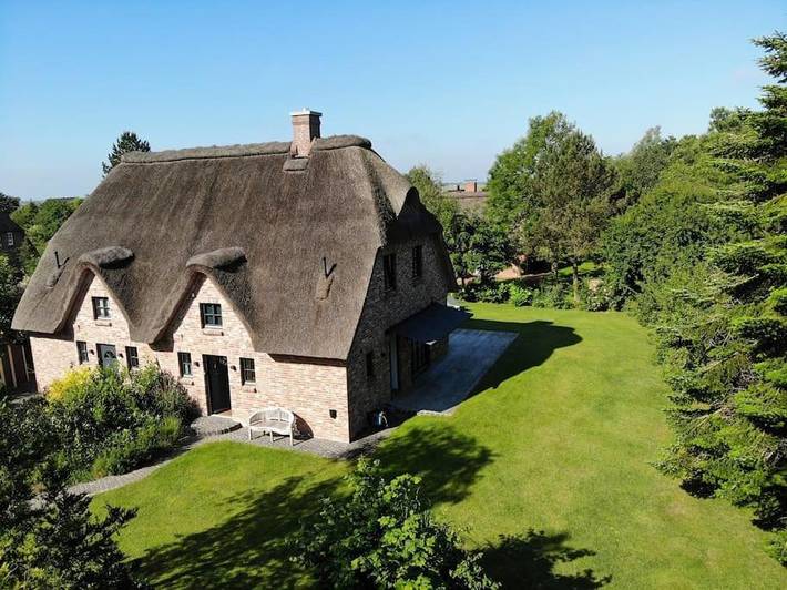 Ferienhaus für 7 Personen, mit Garten