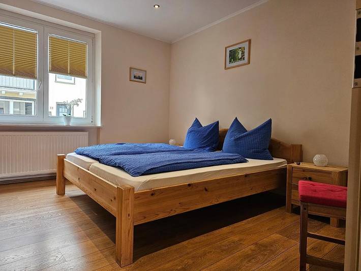 Ferienwohnung für 2 Personen, mit Garten und Ausblick