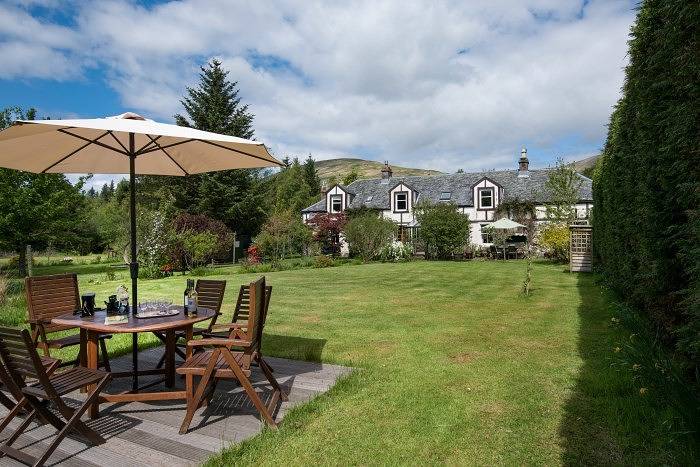 Cottage für 14 Personen, mit Sauna und Garten, mit Haustier in Schottland