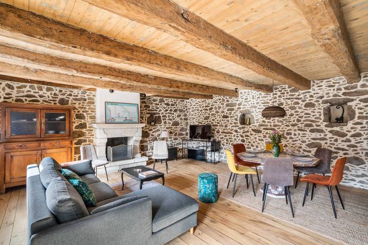 Location de vacances pour 4 personnes, avec terrasse à Saint-Coulomb - 2