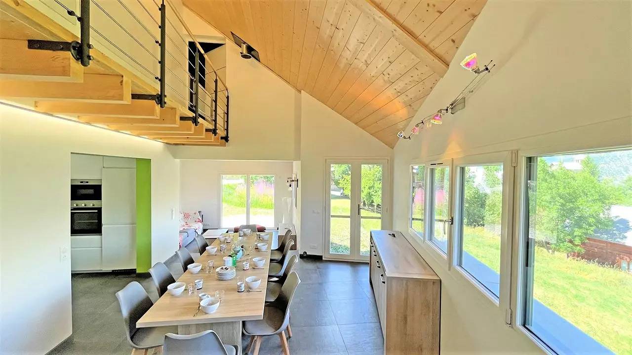 Magnifique chalet d'architecte 10 pers in Puy-Saint-Vincent, Parc national des Écrins