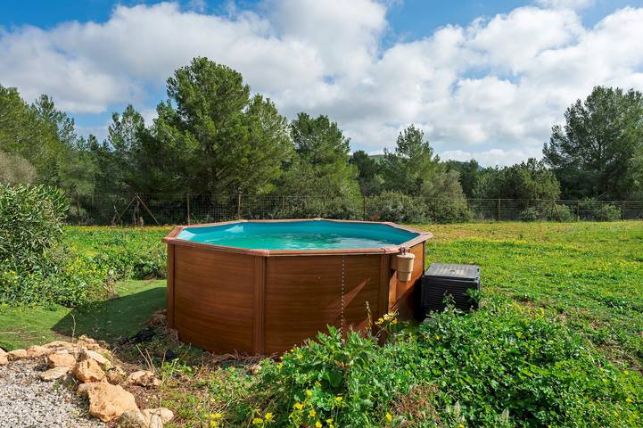 Casa rural para 6 personas, con terraza y jardín en Sant Josep de sa Talaia - 4