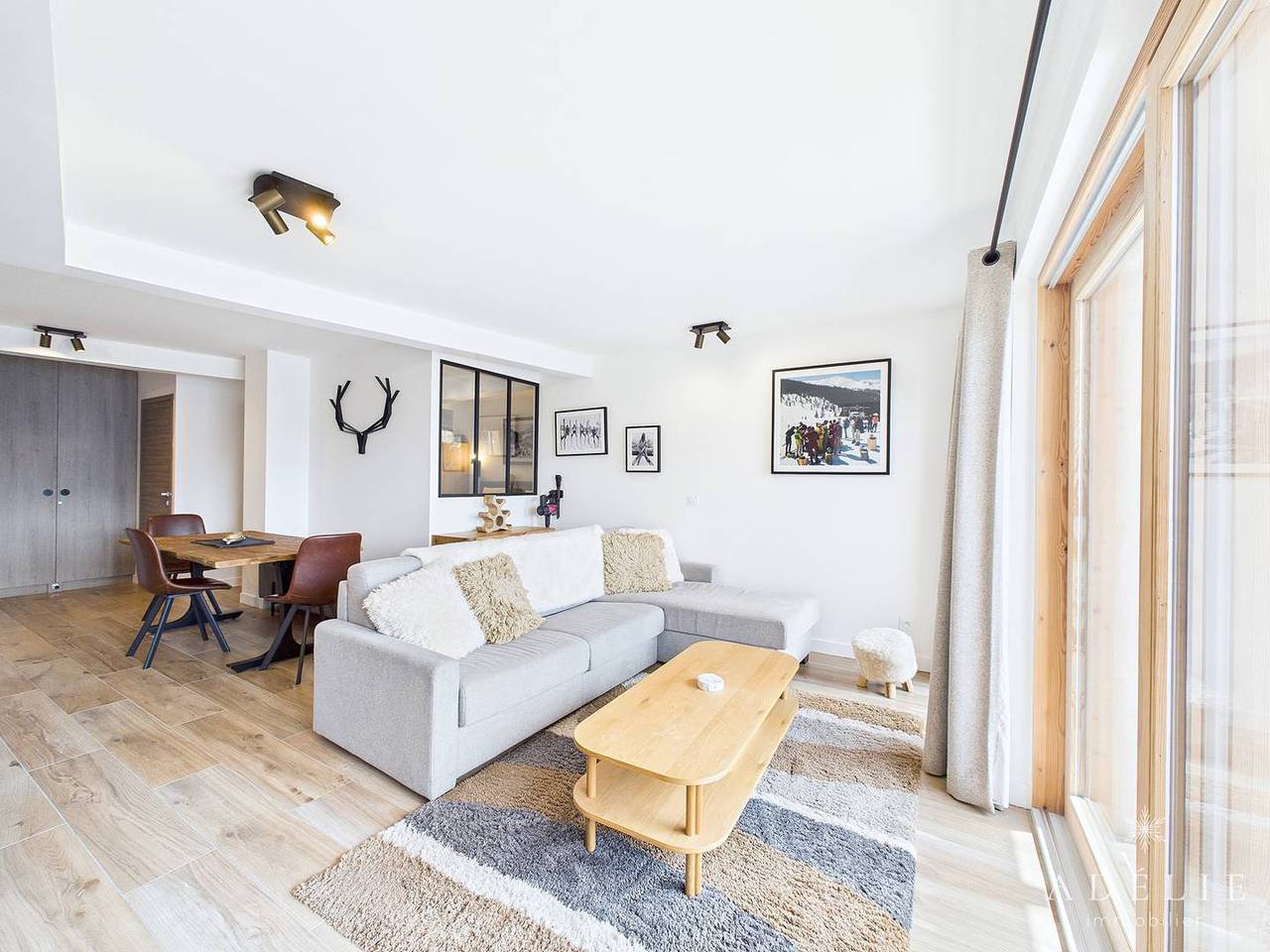 Ganze Ferienwohnung, Apartment with 2 bedrooms sleeping 4 people in a brand new residence in La Rosière, Montvalezan