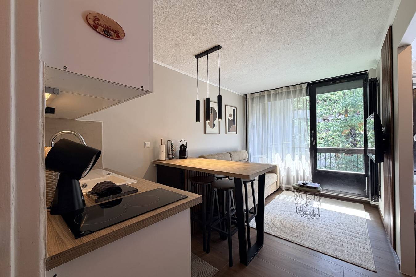 Appartement entier, Appartement rénové avec balcon à Flumet in Flumet, Région d'Albertville