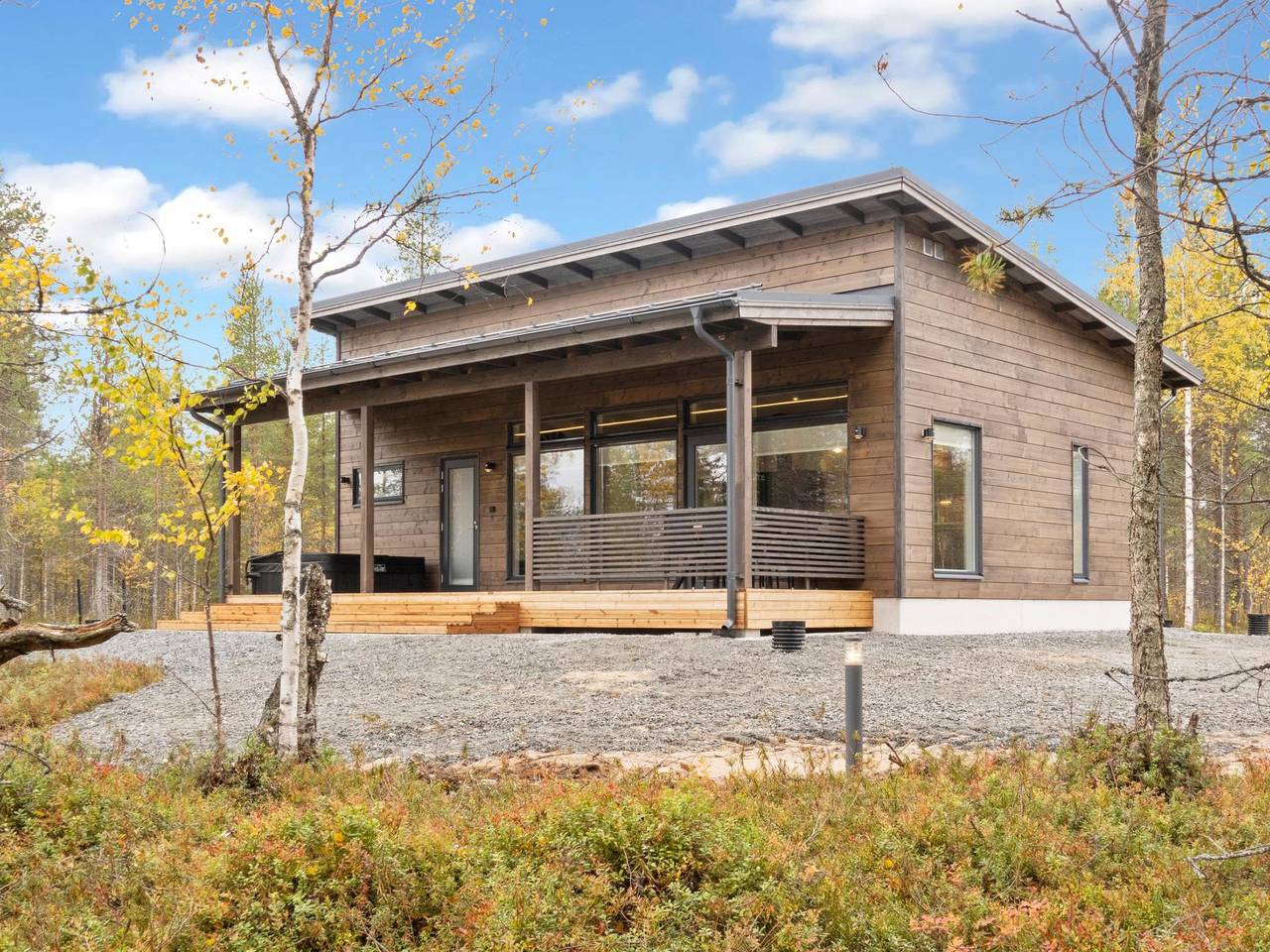 Villa korpi in Kaukuanjärvi, Lappland