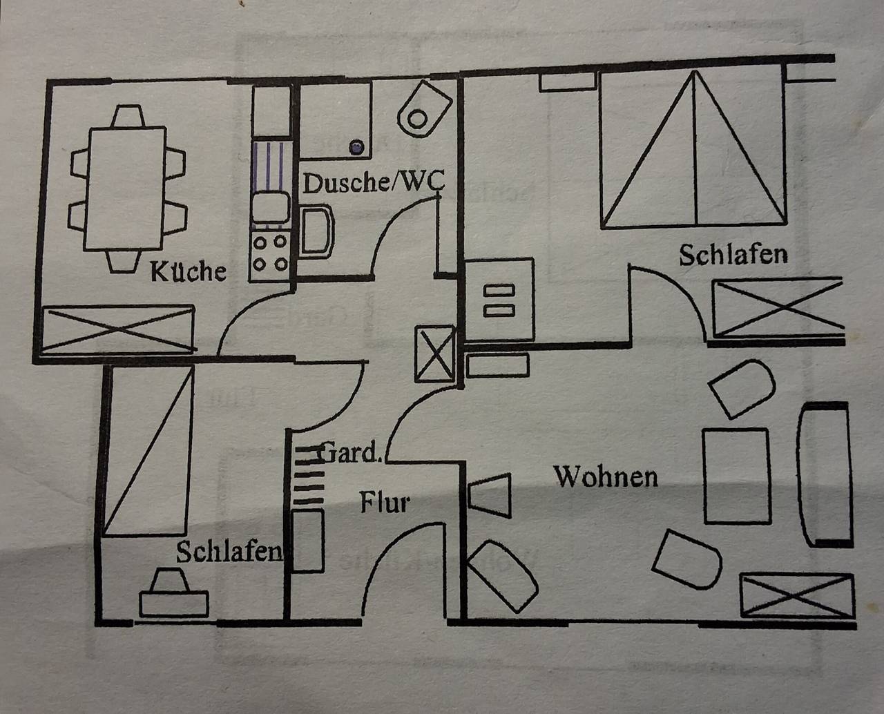 Ganze Wohnung, Ferienwohnung 'Ferienhof Knudsen, Seehase' mit Gemeinschaftsterrasse, Garten & Wlan in Pellworm, Nordseeküste