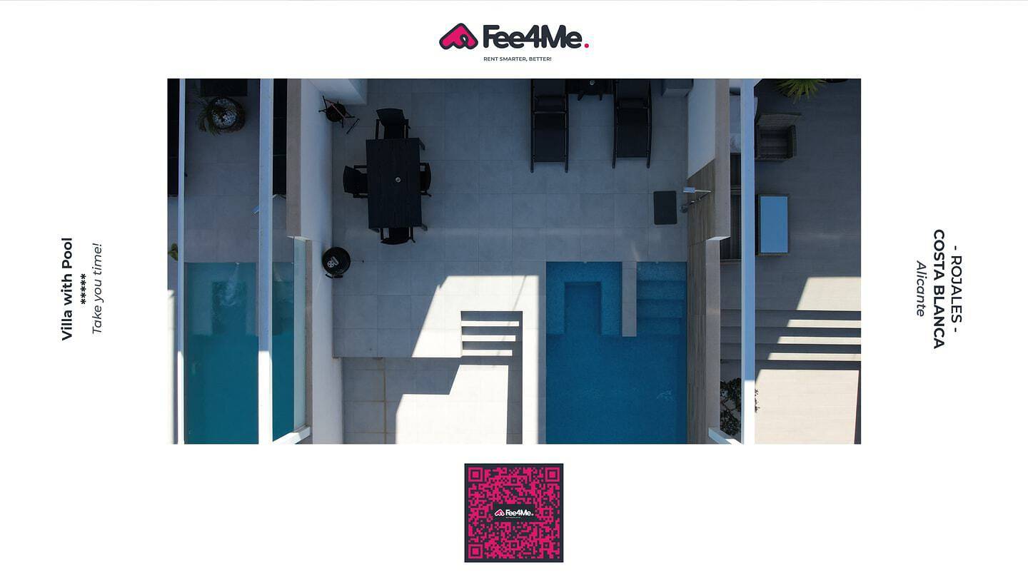 Fee4Me Villa con Piscina en la Costa Blanca in Rojales, Costa Blanca