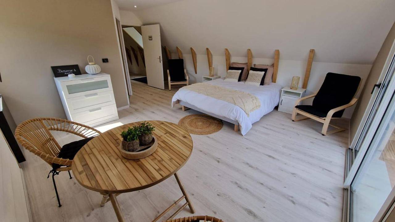 Double Room with Mountain View in Le Falgoux, Parc naturel régional des Volcans d'Auvergne