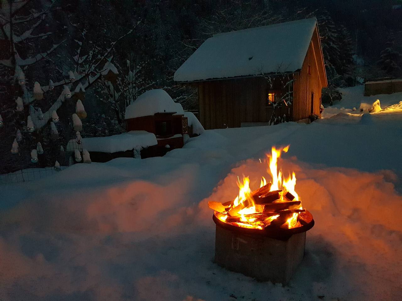 Chalet & Treehouse "Laugen Lodge" with Natural Swimming Pond, Sauna, Barbecue Areas & Fast Internet in San Pancrazio, Ortler Alps