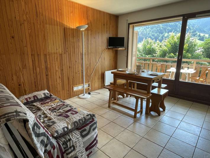 Appartement entier, Charmant studio à Praz-Sur-Arly pour 5 pers. proche ski et lac, parking et casier à ski inclus in Praz-sur-Arly, Pays du Mont-Blanc