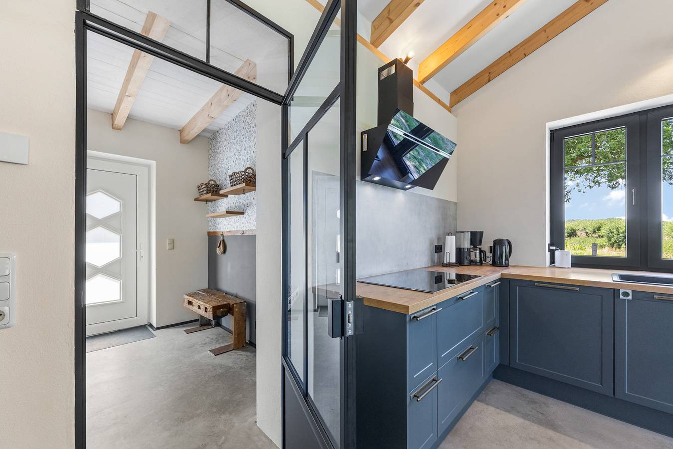 Exklusives Ferienhaus im Erstbezug mit unverbautem Blick auf das Salzhaff in Pepelow, Salzhaff