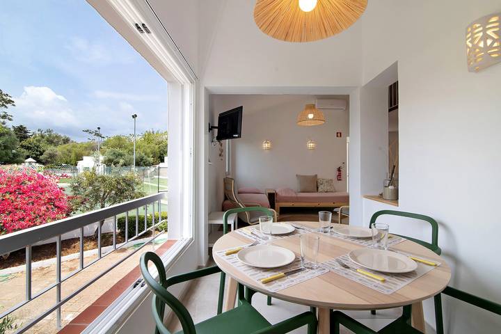 Vakantieappartement voor 4 personen, met Balkon en Tuin in Tavira