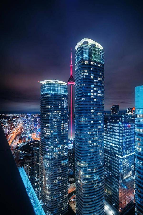 Appartement de vacances pour 3 personnes, avec piscine ainsi que sauna et vue à Toronto