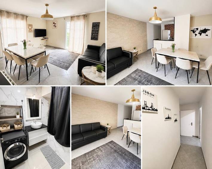 Gîte pour 8 personnes, avec vue et terrasse à Chessy - 4