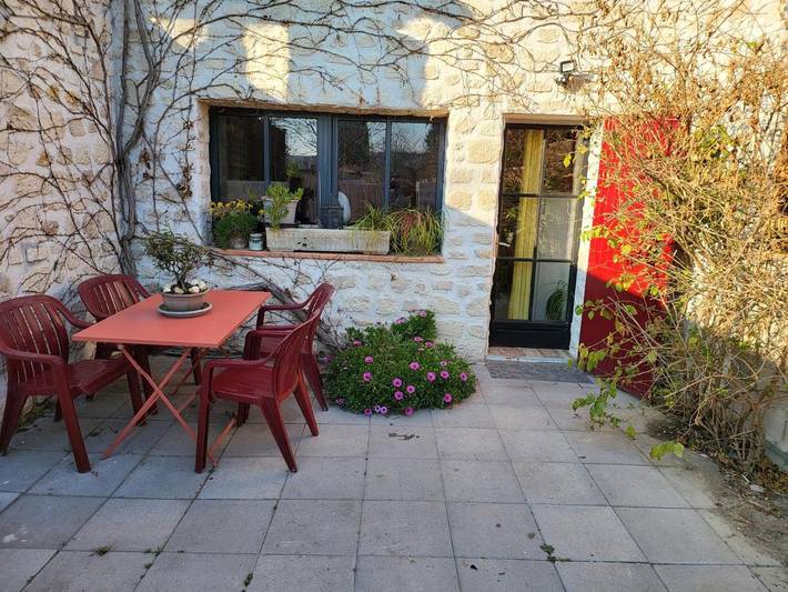 Appartement de vacances pour 2 personnes, avec Terrasse ainsi que Jardin et Vue