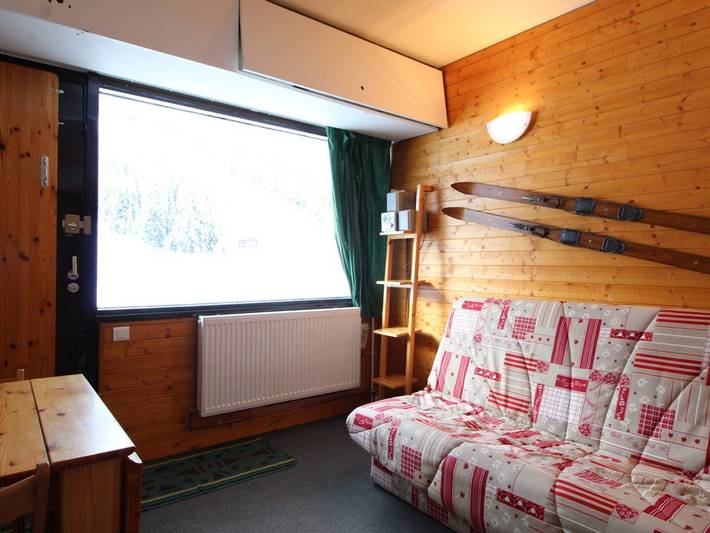 Studio voor 4 personen, met terras, met huisdier in Flaine