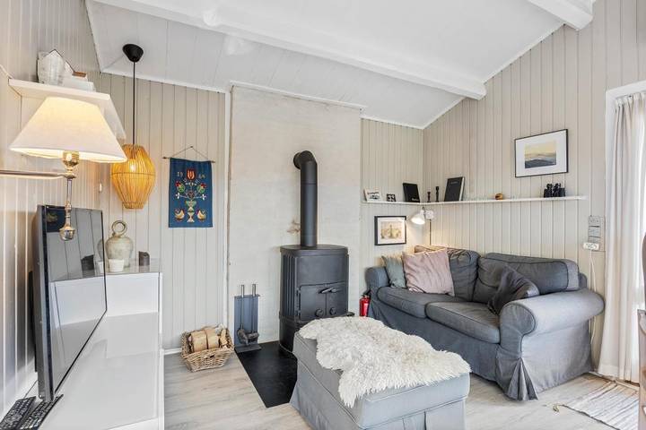 Villa pour 4 personnes avec balcon/terrasse in Skodbjerge, Haurvig