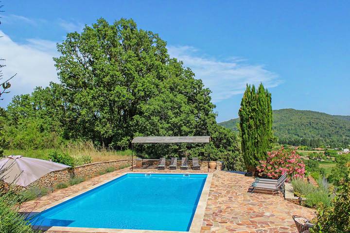 Gîte pour 10 personnes, avec piscine à Salernes - 4