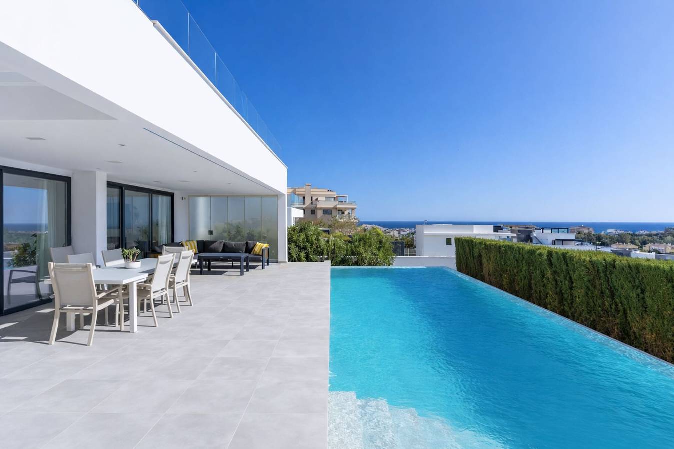 Villa for 8 personer med have in La Cala de Mijas, Mijas