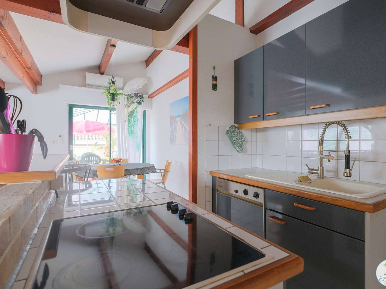 Appartement entier, Appartement avec terrasse centrale - 4 pers. in Biscarrosse (bourg), Biscarrosse