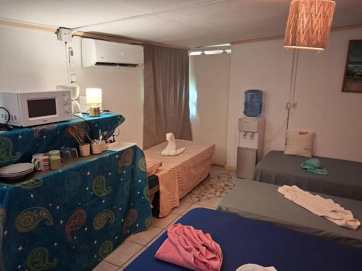 Maison d’hôte pour 5 personnes, avec jardin et vue dans Rangiroa - 2