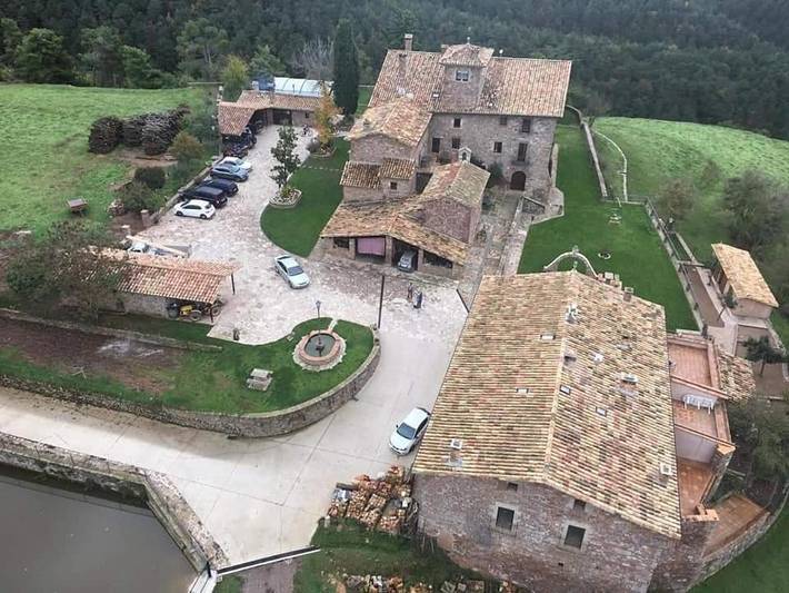 Casa rural, con Terraza y Jacuzzi además de Jardín y Piscina en Osona - 2