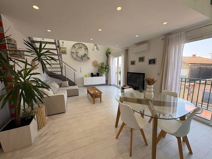 Gîte pour 6 personnes, avec terrasse dans Office De Tourisme De Valras Plage - 2