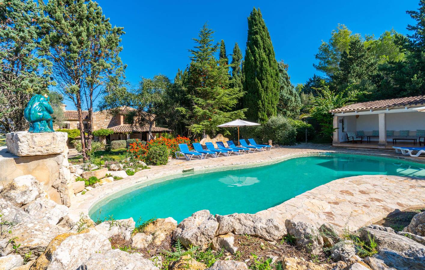 Gemütliche Wohnung mit Terrasse, Küche, Pool und Internet in Alcúdia, Mallorca Norden